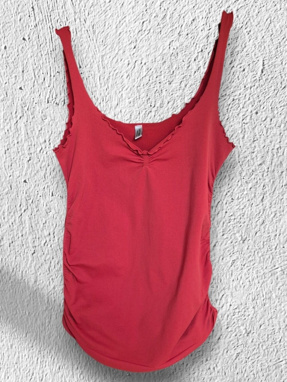 Last Tango Women's Tank Top Stretchy Shirt Side Ruching